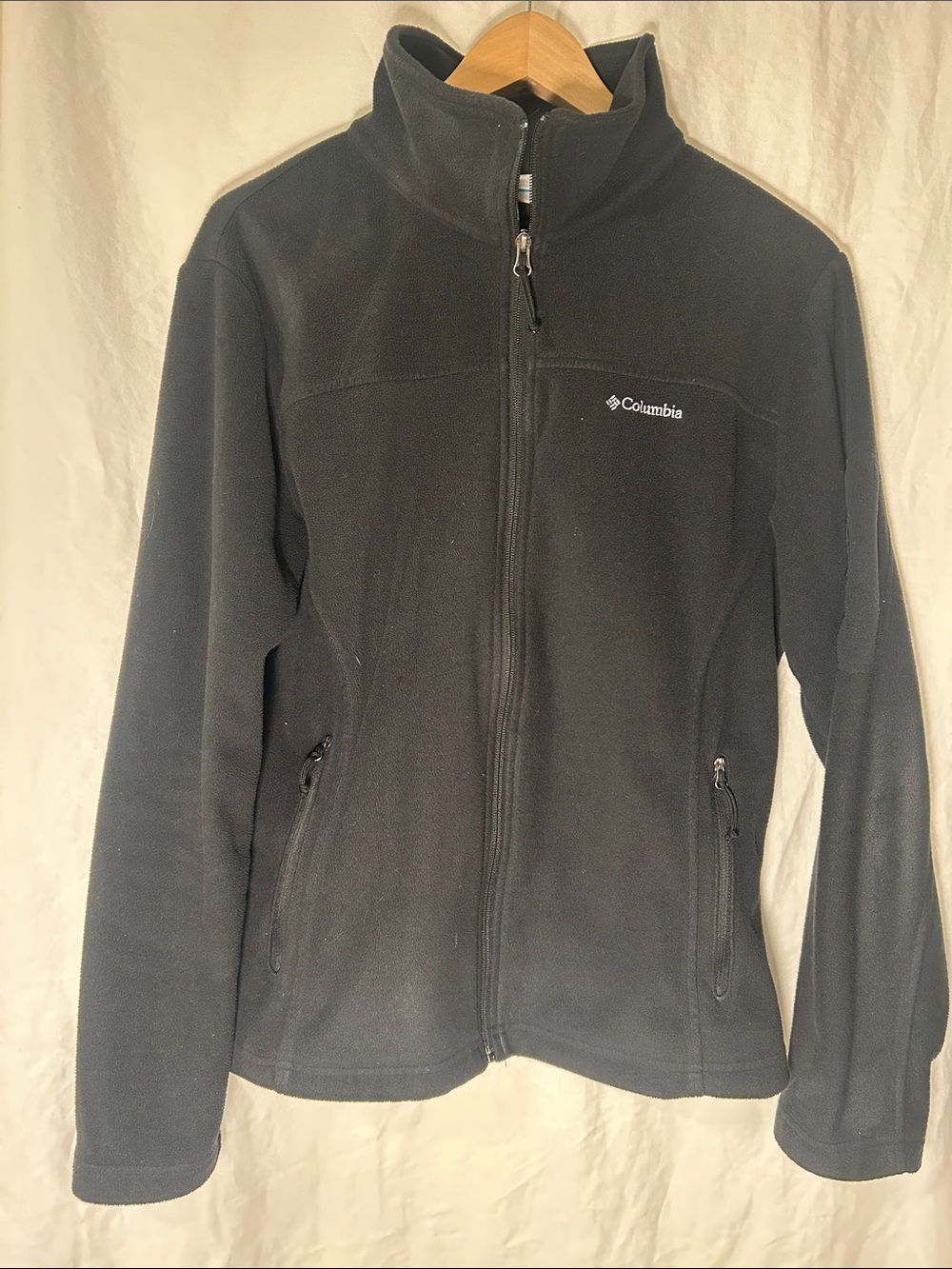 Columbia Women’s Black Full-Zip Fleece Jacket -L